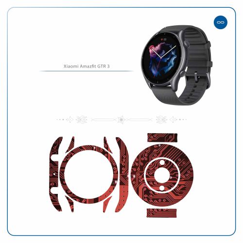 Xiaomi_Amazfit GTR 3_Red_Printed_Circuit_Board_2